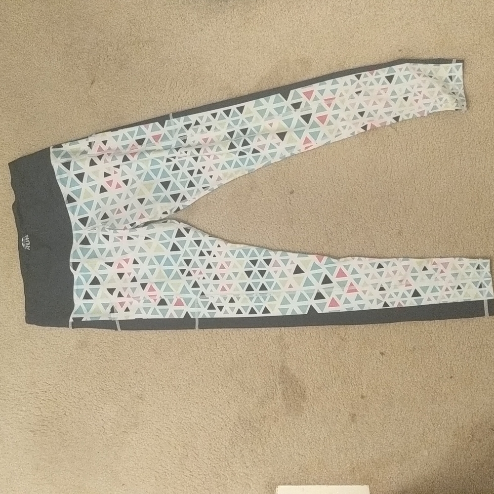 Gone For a Run multi color leggings